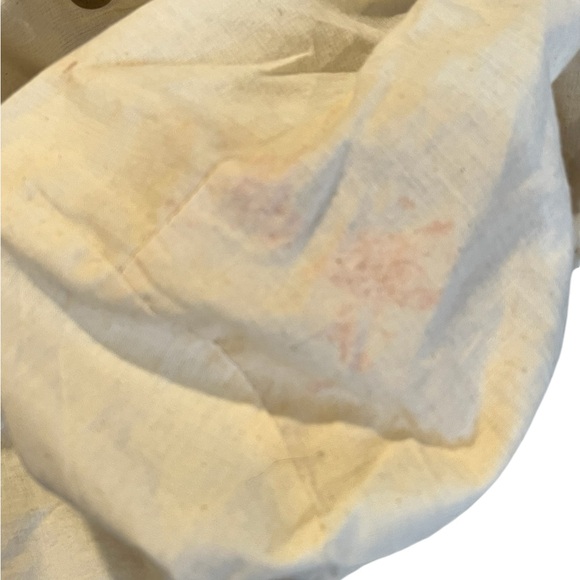 Vintage Black and white cotton macrame boho bag - Picture 16 of 16